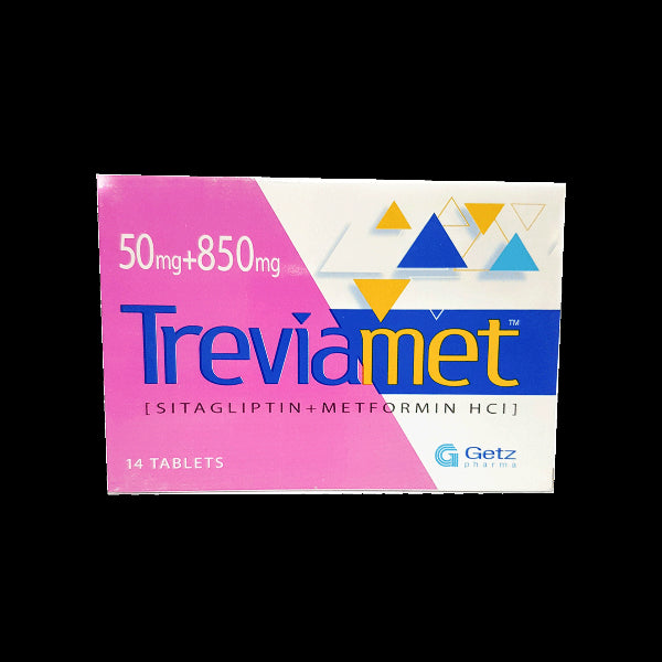 Treviamet 50+850mg Tab
